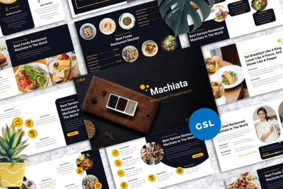 Creating a Memorable Brand with Machiata - Restaurant Googleslide
