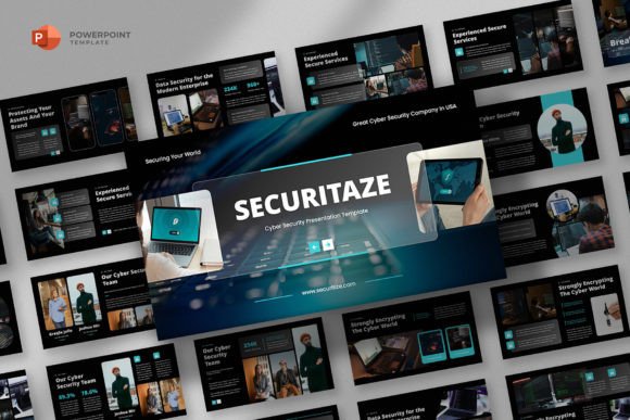 Cyber Security PowerPoint Template: Clean, Modern Protection
