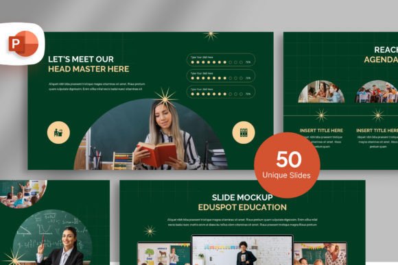 Eduspot Education PowerPoint Template: Build a Professional School Concept