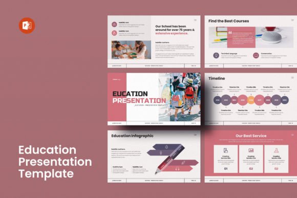 Elevate Your School's Presentations with This Template