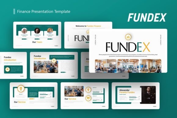 Finance Presentation - Fundex: Your All-in-One Template for Professional Decks