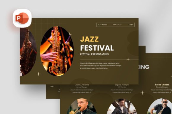 Jazz Festival PowerPoint: Your Ultimate Pitch Deck Template