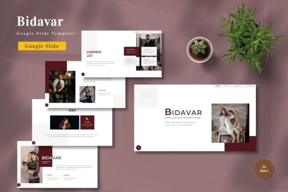 Master Your Presentations with Bidavar Google Slide Template