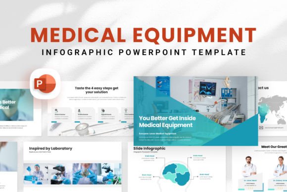 Medical Equipment PowerPoint Template: Elevate Your Healthcare Pitch