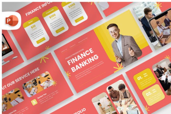 Professional Pitch Decks with Finance Banking Templates