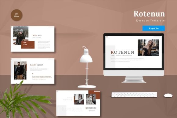 Rotenun - Keynote Template: Your All-in-One Presentation Solution
