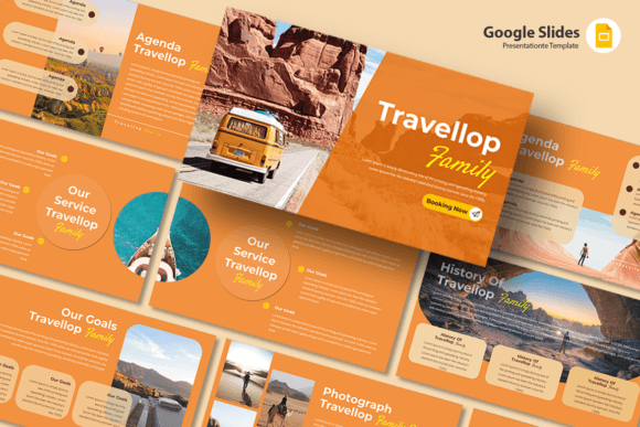 Travellop Family - Google Slides: A Modern Template for Impactful Presentations