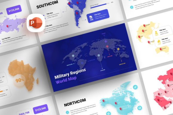 Visualizing Global Strategy: The Military Regions Map Template